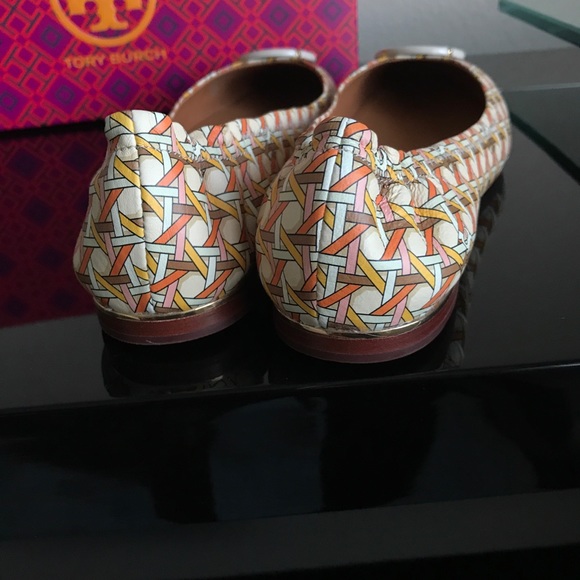 Tory Burch Multi-Logo Ballet flats Size 8 - Picture 4 of 8